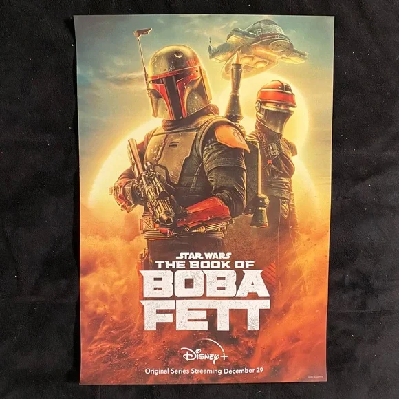 Boba Fett Disney Plus Coming Soon December 2021 Disney Wall Decor
